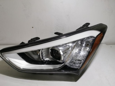 Hyundai santa fe 2014 лампа передня usa led фото №1