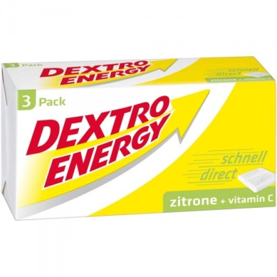 Dextro Energy Glukoza Tabletki Dekstroza Smak Cytrynowy 138 g