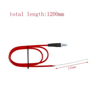 УНИВЕРСАЛЬНИЙ 1200MM PROSTO GŁOWY МОТОЦИКЛА ГАЗА ДРОССЕЛЬНОЙ ЗАСЛОНКИ КАБЕЛЬ DLA~11215