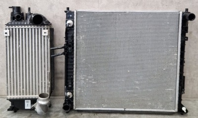 Комплект радиатор kia sorento 1.6 t-gdi автоматическая коробка передач 2020- фото №1