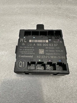 Модуль двері mercedes-benz оригінальний номер a1669006307... фото №1