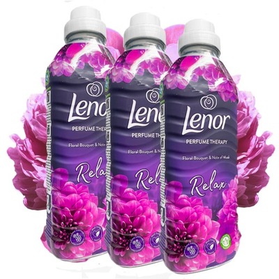 LENOR KWIATOWY FLORAL BOUQUET PŁYN DO PŁUKANIA 3X