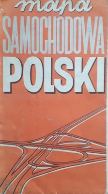 MAPA SAMOCHODOWA POLSKI