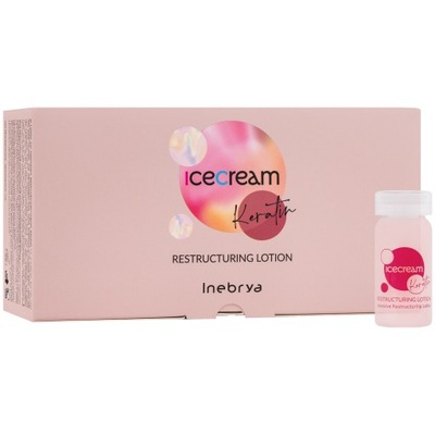 Inebrya Ice Cream Keratin ampułki do rekonstrukcji