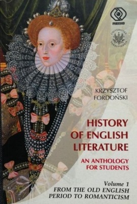 History of English Literature An Anthology for