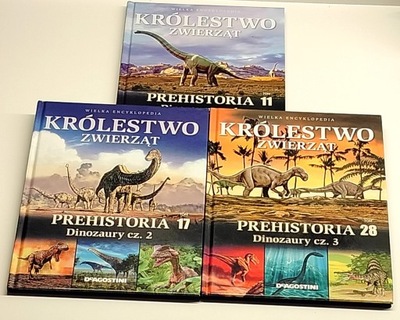 KRÓLESTWO ZWIERZĄT x3 DINOZAURY - PREHISTORIA cz. 1 , 2 , 3