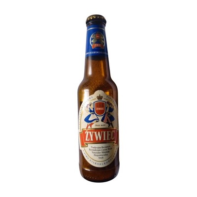 Butelka 0,33 l. od piwa Żywiec niskoalkoholowe 2002 r.