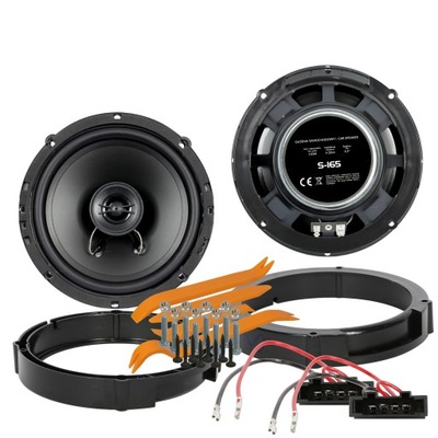 ALTAVOCES 300W SEAT TOLEDO LEON 1P PARTE DELANTERA NUEVO DISTANCIAS POTENTE JUEGO  