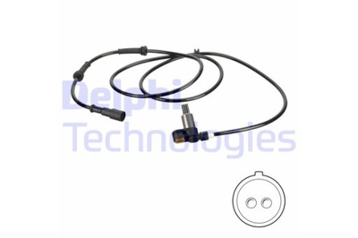 SENSOR ABS PARTE TRASERA DERECHA SENSOR VELOCIDAD REVERSIBLE RUEDAS DELPHI SS20749  