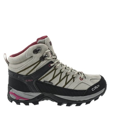 Buty trekkingowe damskie CMP RIGEL MID - 38, Beżowy, TREKKING