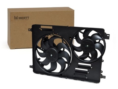 Вентилятор з модуль ford galaxy mondeo s-max 06+ фото №1