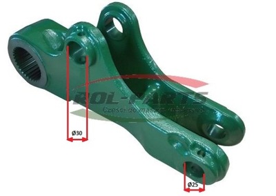 SOPORTE ELEVADOR JOHN DEERE 6000 DERECHA CAT3 Z-31  