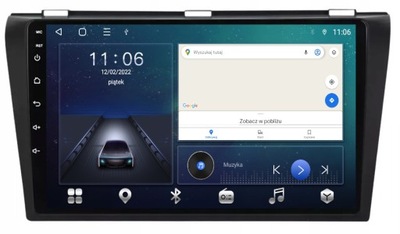 RADIO GPS ANDROID BT MAZDA 3 2004-2009 64GB SIM