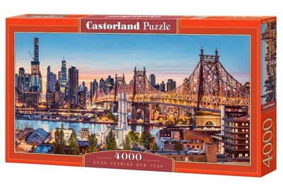 Puzzle 4000 Good Evening New York Castor Nowy Jork