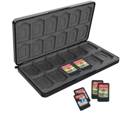 Przenośny schowek na karty SD do gier NINTENDO