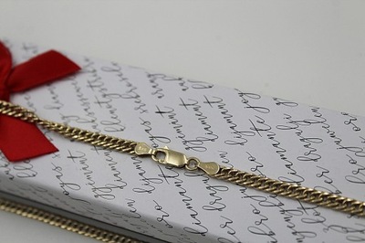 ZŁOTY ŁAŃCUSZEK Pancerka 585 8,73 50cm