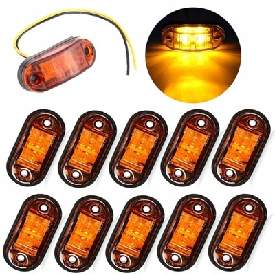 10X LAMP SIDELIGHT SIDE LED LED LED SIDE-MARKER LAMPS  