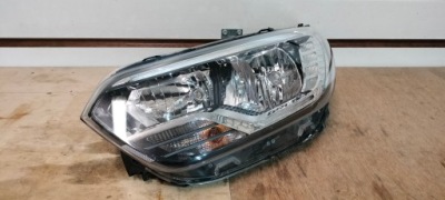 Лампа ліва передня лівий перед renault express звичайна + led 260600331r фото №1