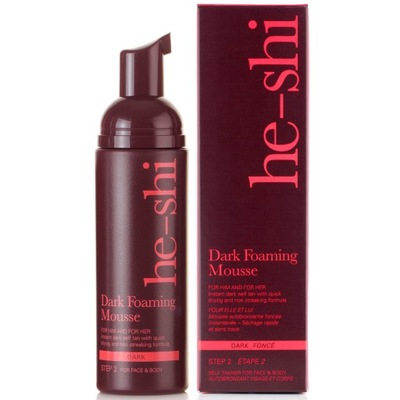 He-Shi Dark Foaming Mousse pianka samoopalacz