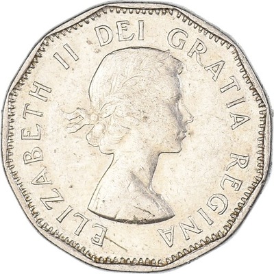 Moneta, Canada, 5 Cents, 1960