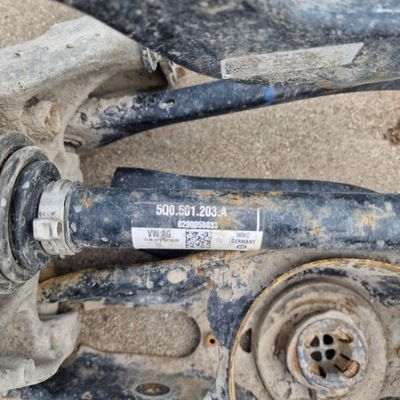 Приводной вал левая задняя vw skoda seat 5q0501203a фото №1