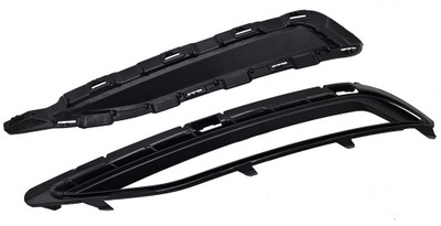 Решітка заглушка ліва audi q7 4m0 s-line 15-19 молдинг впуск заглушка l new фото №1