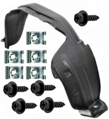 Opel agila 2000-2008 кліпси підкрилок перед лівий фото №1