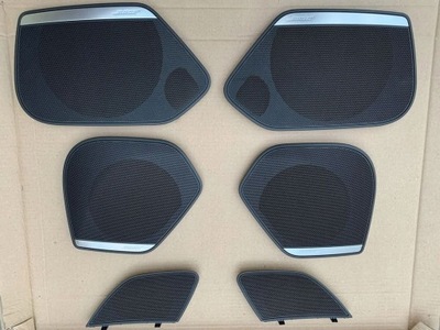 Накладка защита динамиков bose дверь audi a7 4g фото №1