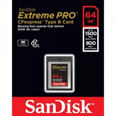 Karta pamięci Sandisk CFexpress TYP B Extreme Pro