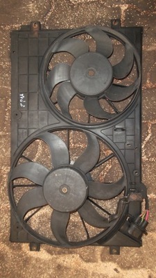 VENTILADORES DE RADIADORES AUDI A3 8P 1.6 8V PARTE DELANTERA RESTYLING 3D LY7W 1K0121207T  