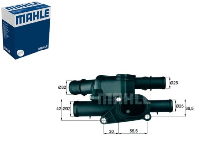 Термостат vw 105c 1,6 a3 bora mahle фото №1