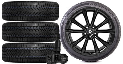 NUEVO RUEDAS INVIERNO RENAULT ARKANA GOODRIDE 215/55R18+TPMS  