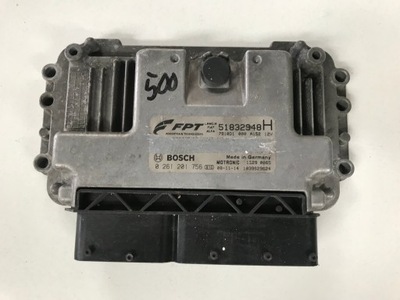 COMPUTADOR UNIDAD DE CONTROL DEL MOTOR FIAT 500 51832948H  