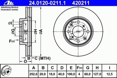 ДИСК ТОРМОЗНОЙ ПЕРЕД SUZUKI SWIFT 05- AGILA 08-