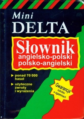 Mini słownik angielsko-polski, polsko-angielski