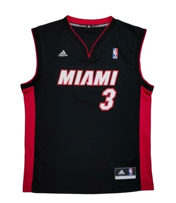 ADIDAS MIAMI HEAT KOSZULKA NBA KOSZYKARSKA #3 WADE r. S