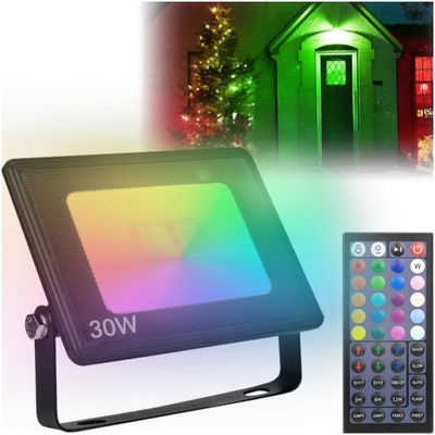 KOLOROWA ŚWIĄTECZNA LAMPA LED ZEWNĘTRZNA WODOODPORN OZDOBA BOŻE NARODZENIE