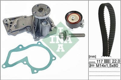 INA 530 0605 30 JUEGO DISTRIBUCIÓN FORD 1.6 ECOBOOST/+POMPA  