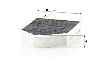 Cuk26011 фильтр кабины угольный фото №1