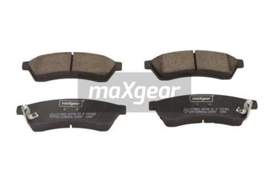 MAXGEAR 19-2908 ZAPATAS DE FRENADO PARTE TRASERA CHEVROLET EPICA 1,8/2,0/2,5 06-  