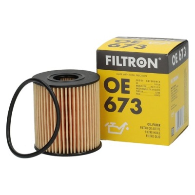 Фильтр масла filtron вкладыш оригинальный номер 673 69x65 mm фото №1