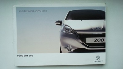 PEUGEOT 208 2012-2015 POLSKA MANUAL MANTENIMIENTO  