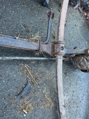 Renault messenger рессоры передние фото №1