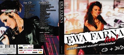 CD+DVD Ewa Farna Niezapomniany Koncert Urodzinowy!_______________