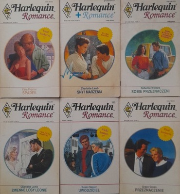 Harlequin SPADEK zestaw 6 książek
