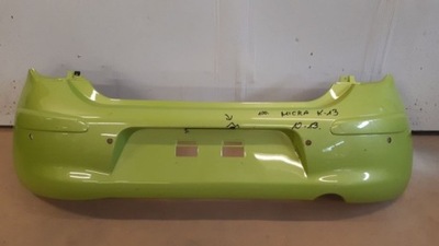 Nissan micra 2010 бампер задня фото №1