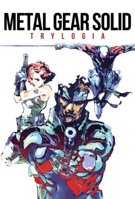 KSIĄŻKA METAL GEAR SOLID: TRYLOGIA – TWARDA OPRAWA (OKŁADKA MGS1)