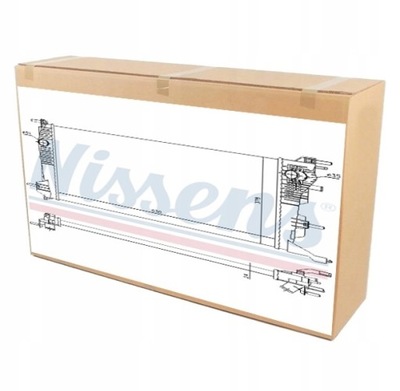 RADIATOR ENGINE WATER FLUID COOLING DO RENAULT GRAND SCENIC III  