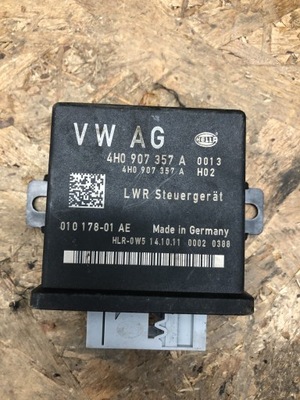 Модуль блок керування світла audi оригінальний номер 4h0907357a фото №1