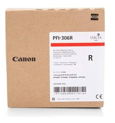 Atrament Canon PFI-306R RED 6663B001AA 330ml iPF8300 iPF8400 iPF9400